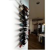 Lily's Home Black Metal Wine Rack Wall Mount - 9