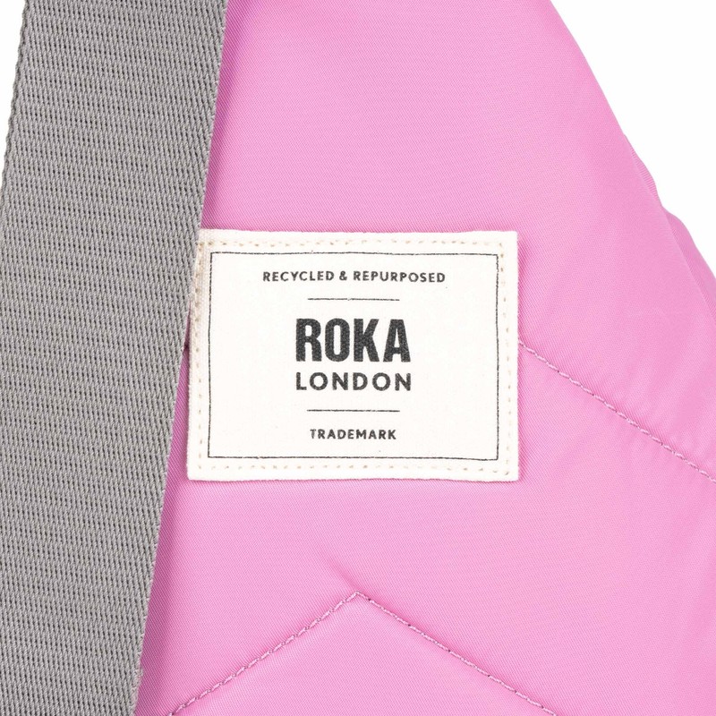 ROKA London Willesden B Sustainable Crossbody, Orchid, Small, orchid