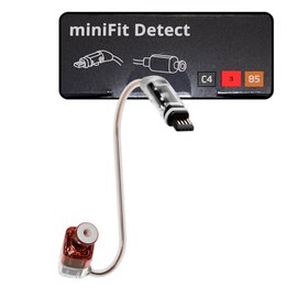 Wire for Oticon Hearing Aid miniFit Receiver Unit - Type 85, Size 3, Right (Red) - Compatible with Oticon Intent and Bernafone Encanta Hearing Aid Supplies -1 PCS
