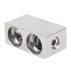 2pcs Car Audio Amp Input Reducers Dual 1/0 Gauge to