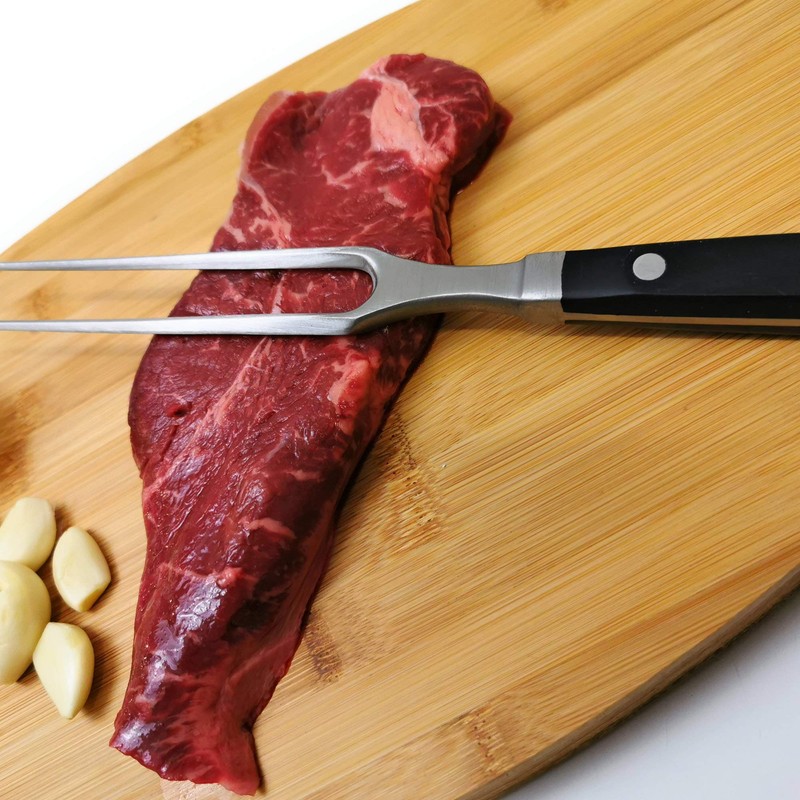 Kerafactum Roasting Fork, Meat Fork, Barbecue Fork, Carving Fork, Meat