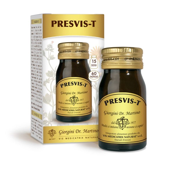 PRESVIS-T pastiglie - 30 g (con olivo e biancospino per la regolarità della pressione arteriosa)