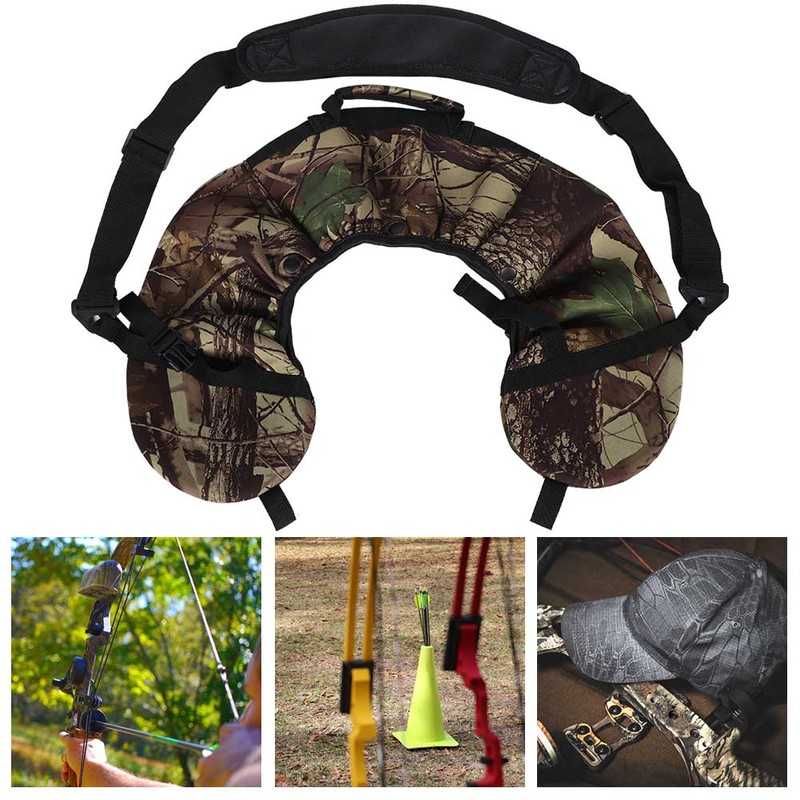 Outdoor Compound Bow Sling Carrier Case Protective Carry Bag Archery