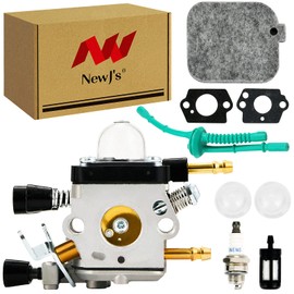 NewJ's C1Q-S68G Carburetor Kit Fit for STIHL BG45 BG46 BG55 BG65 BG85 SH55 SH85 Leaf Blower Fit for ZAMA C1Q-S68 Part NO. 42291200606 4229 120 0606 with Air Filter Tune Up Kit