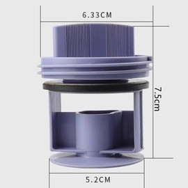 Norhogo Lint Sieve Filter Sieve Insert Compatible with Bosch Siemens, Filter Lint Filter for Washing Machine and Washer Dryer for Washing Machine Washer Dryer for Coins Buttons etc