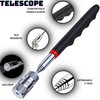 Telescoping Magnetic Pickup Tool 8Lbs 31inch Extendable Retriever Stick with