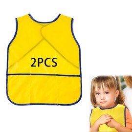CZN Pieces Painting Apron Children, Painting Apron Children, Colours Painting Aprons Craft Apron for Girls/Boys, Children's Apron for School Art Painting, Cooking, Food, Laboratory Activity