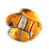 CRYSTALINES 5pcs Natural Bumble Bee Jasper Gemstones, Wholesale Jasper Cabochon,