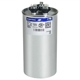 Mars 12291-50 + 7.5 uF MFD x 440 VAC Genteq Replacement Dual Capacitor Round # C45075R / 97F9987