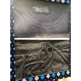 MUSINGWEAR BY PENGUIN NEW PENGUIN Men's  LONG SLEEVE CREW  & BOTTOM  Pajama LOUNGE Set SZ L LARGE US