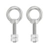 PATIKIL Lifting Shoulder Eye Bolts, 2 Pack M12x50 Screw Bolt