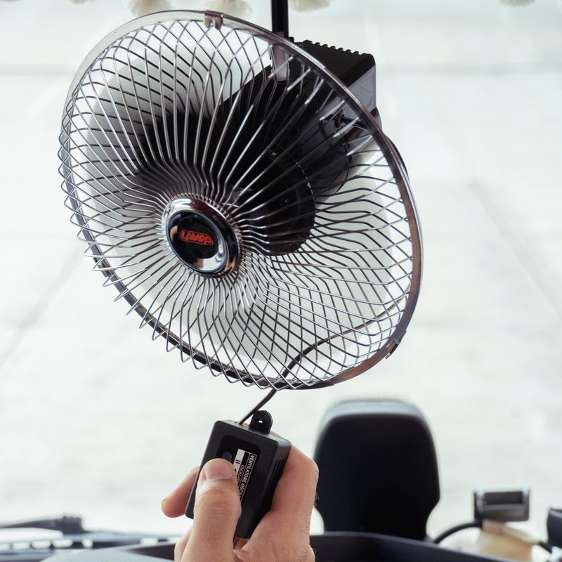 chrome fan-fan 24v