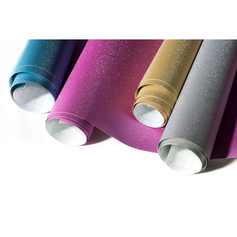 Cricut 2004542 Vinil permanente shimmer, Oro, 30x122cm