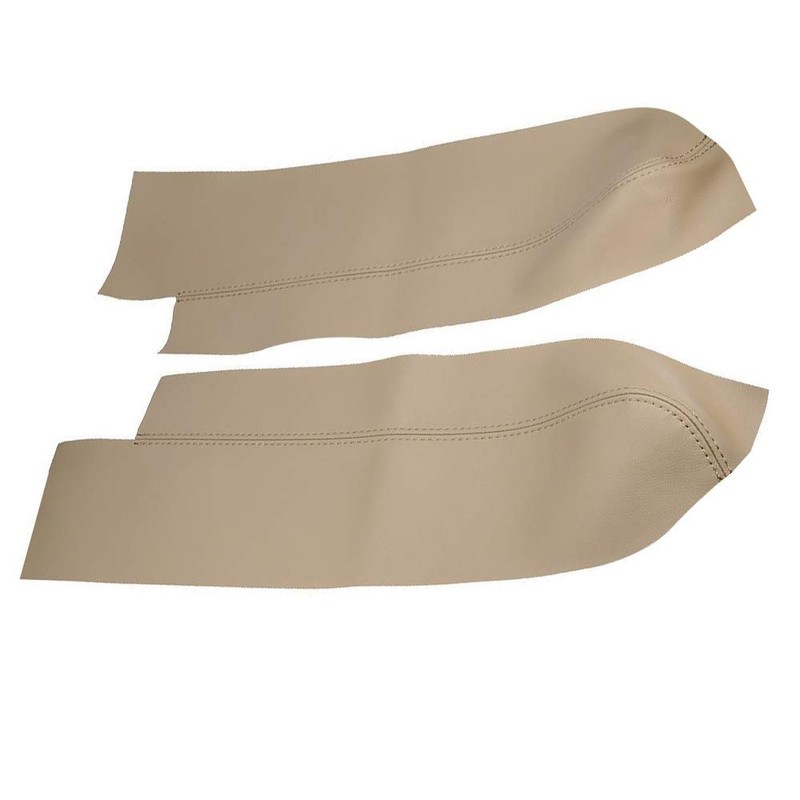 DSkoiph Front Door Panels Armrest Cover Leather Left & Right