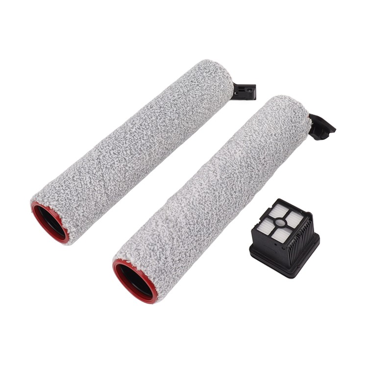 3PCS Roller Brush Filter Set ABS Soft Texture Vacuum Cleaner