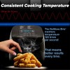 Nuwave 4.5-Qt Brio Air Fryer, 100 Pre-Programmed Recipes & 100