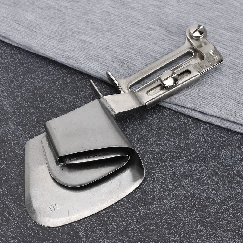 Sewing Machine Binder Lockstitch Presser Foot Hemmer Rolled Hem Binding