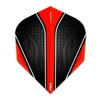 Hardcore Radical Black & Red Extra Thick Standard Dart Flights