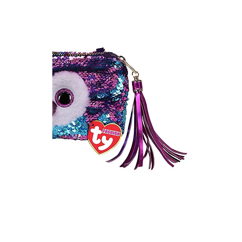 TY - Luggage Plush - Moonlight The Owl, Multicoloured