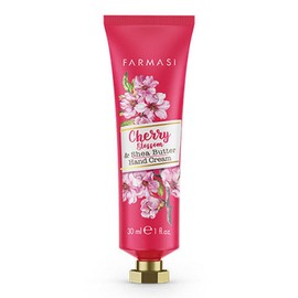 Crema de manos con flor de cerezo y manteca de karité de Farmasi, 30 ml/1 fl.oz.