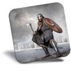 Destination Vinyl ltd Fridge Magnet - Medieval Scandinavian Warrior Viking