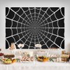 Printspree Black Spider Web Backdrop - 5x3ft Superhero Themed Photography