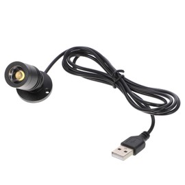 Uonlytech Small Spotlight Jewelry Showcase Small LED Spot Light Indoor USB Small LED Spotlight USB- Powered Small Spotlight for Jewelry Spotlight- USB Powered Mini