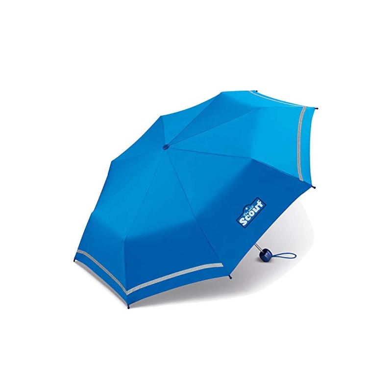 Scout Children's Umbrella Pocket Umbrella with Reflective Stripes Extra Light