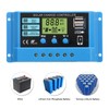 Solar Charge Controller 12V 24V Battery Solar Panel Charging Regulator