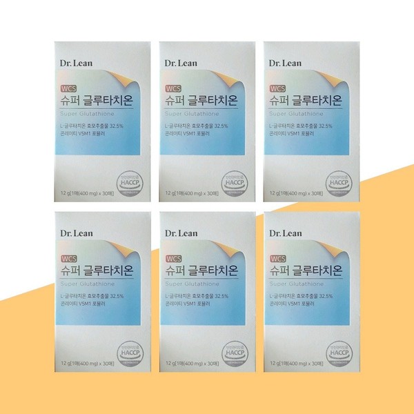 Dr.Lin Super Glutathione 400mg x 30 sheets, 6 boxes (6