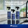Miracle Sealants Countertop Sealer Spray for Granite, Quartz, Marble, Quartzite,