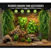 Reptile Plants for Terrarium Tank – Bearded Dragon Tank Accessories,