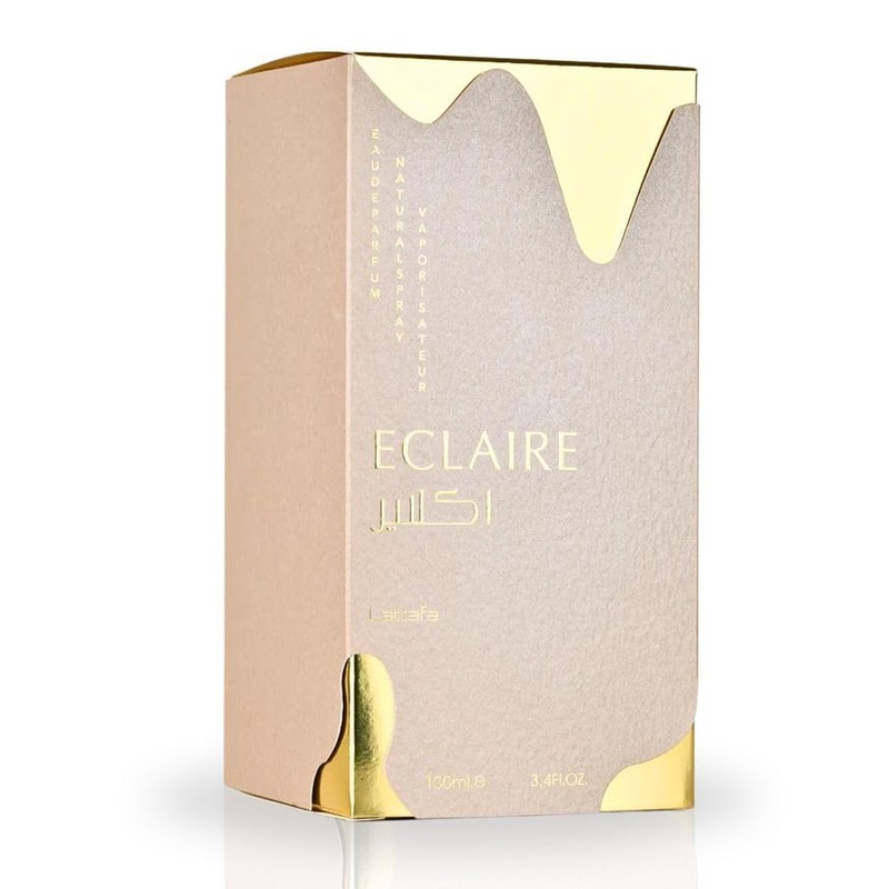 Lattafa Eclaire for Women Eau de Parfum Spray, 3.4 Ounce