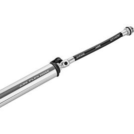 Lezyne HV Drive Compact Hand Pump for Road and Mountain Biking, Medium - Silver