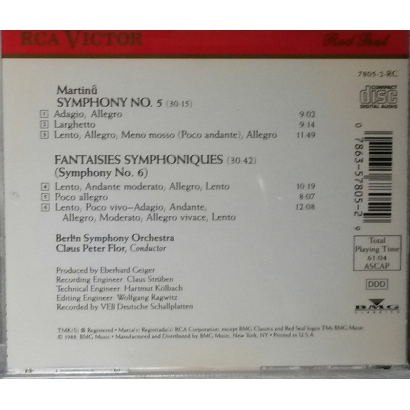 Symphonies Nos. 5 & 6