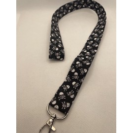 Skull Pirate Lanyard ID Badge Key Keeper Keychain Camera Strap Teacher