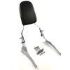 HONGK Flame Backrest Sissy Bar For 2005-2012 Suzuki Boulevard M50