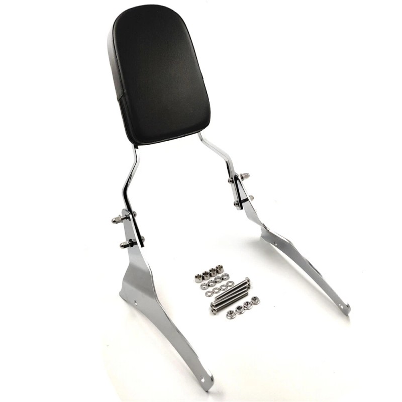 HONGK Flame Backrest Sissy Bar For 2005-2012 Suzuki Boulevard M50
