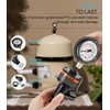 sixcow 98209800 High Flow Manual Air Relief Valve with Pressure