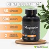 Citrato De Magnesio Puro | 60 Cápsulas | Ideal Para