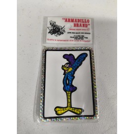 Vintage Rosdrunner Sticker - Armadillo Brand 4" Tall