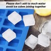 SENHAI 2 Packs Square Silicone Mold, 126 Cavity Flexible and