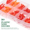 Operitacx Pack of 160 Snowman Nose Plastic Carrot Nose with