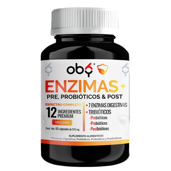 Enzimas digestivas + Probioticos + Prebioticos + Postbioticos | Fórmula