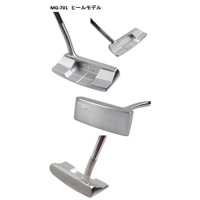 Mega Golf Center Heel Shaft MG-701 Putter Mallet (34, Center