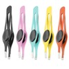 TOVINANNA 5pcs Eyebrow Clips and Trimmers Stainless Steel Hair Removal