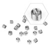 Garosa 100pcs Insert Nuts Bolt Nuts M5 Stainless Steel Clip