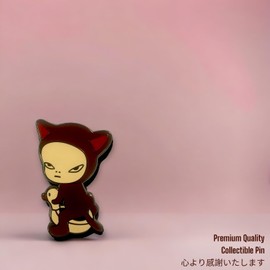 Yayoi kusama Pin Pumpkin Pin yayoi kusama art Japanese art pin (CAT)