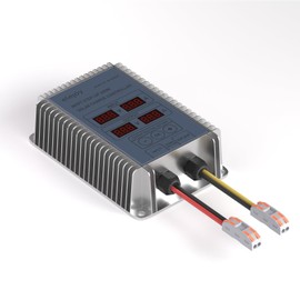 ELEJOY 15 Amp 400W MPPT Step-UP Solar Charge Controller 99% Adjustable Output Lithium LiFePO4 Lead-Acid Gel Sealed Flooded Battery LED Display IP65 Waterproof Outdoor