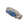 Tiardey Mini Ball Valve Stainless Steel Mini Ball Valve 1/2